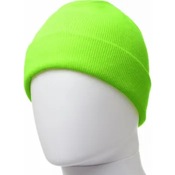 Čepice Payper EVEREST Pracovní pletená čepice zelená fluo S00781-P161-07039