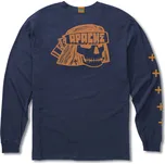ETNIES triko - X Apache L/S Navy (401)