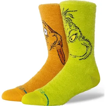 Pánská móda STANCE Stance ponožky - Grinch And Max (GRN)