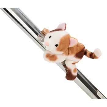 Dekorativní magnet NICI magnetka Kočka tříbarevná 12cm, GREEN