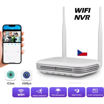 Záznamové zařízení Mini WiFi NVR 8CH 5MP H.265 Onvif
