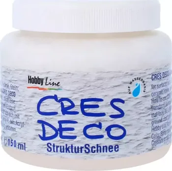 Olejová barva KREUL Sněhová strukturovací pasta Deco - 150 ml