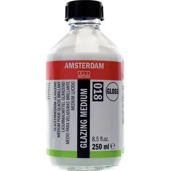 Speciální výtvarná barva Amsterdam skleněné médium pro akryl lesklé 018 - 250 ml