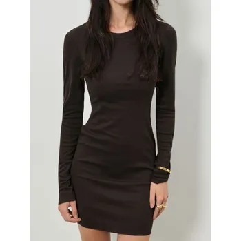 Dámské šaty Sinsay - Minišaty - hnědá - 927EY-88X - 927EY-88X-XL