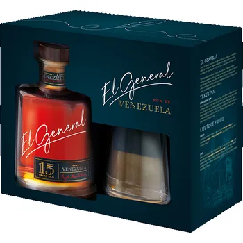 Rum Rum El General 40% 0,7l + 1x sklenička