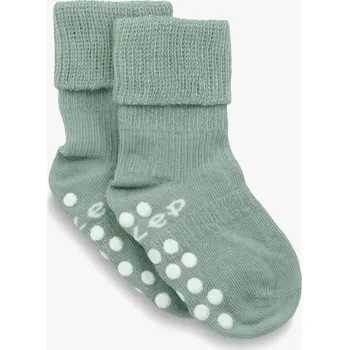 Dětská móda KipKep Dětské ponožky Stay-on-Socks Antislip Vel. 12 - 18 m 1 pár Pale Green