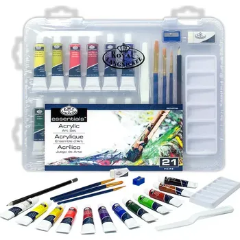 Výtvarná sada Royal Langnickel Akryl sada v plastovém boxu
