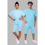 2P SERVIS Overal Inko Short se zipem v rozkroku Modrá XL