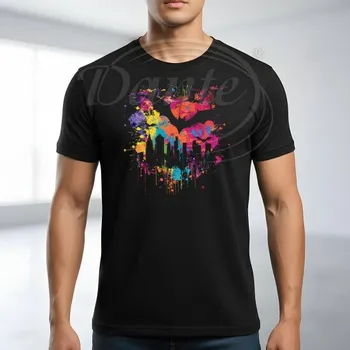 Dante Tričko NETOPÝŘÍ městečko color,XL