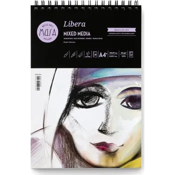 MUSA Libera Mix Media papír - 250g - různé velikosti A3