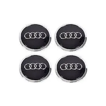 Poklice na kolo MJakes pokličky 60mm černé pro vozy AUDI