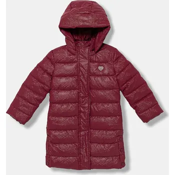 Dívčí bunda Dětská bunda Guess vínová barva, K5BL05 WGIW0 K5BL05.WGIW0.9BYA 83X, vel. 113-118