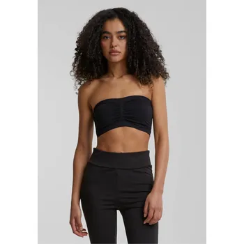 Podprsenka Polstrovaná Bandeau podprsenka Urban Classics Barva: Černá, Velikost: M