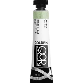 Výtvarná barva QoR Akvarelová barva 11 ml – vyberte si odstín 405 - Terre Verte (1)