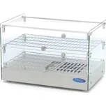 Maxima Ohřevná vitrína - 2 police - 55 cm - 50 L