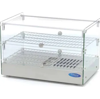 Maxima Ohřevná vitrína - 2 police - 55 cm - 50 L