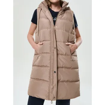 Dámská vesta Sinsay - Prošívaná vesta - béžová - 548FH-80X - 548FH-80X-XS