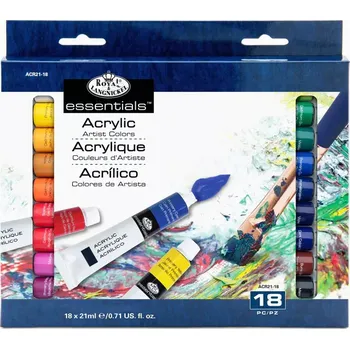 Speciální výtvarná barva R&L Sada akrylových barev – 18 x 21 ml