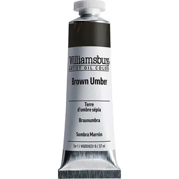 Výtvarná barva Williamsburg Artist olejové barvy - 37 ml - vyberte odstín 1631 - Brown Umber (1)