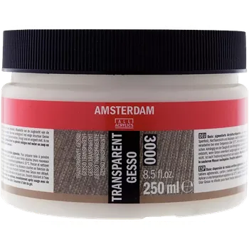 Speciální výtvarná barva Amsterdam Transparentní Gesso 3000 - 250 ml