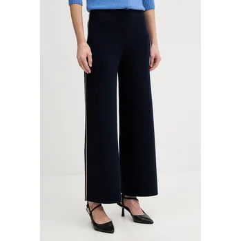 Tepláky United Colors of Benetton dámské, tmavomodrá barva, s aplikací, 17Q3DF013 59X, vel. XS