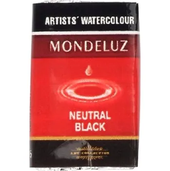 Vodová barva KOH-I-NOOR 1636/805, 11 ml, čerň neutrální