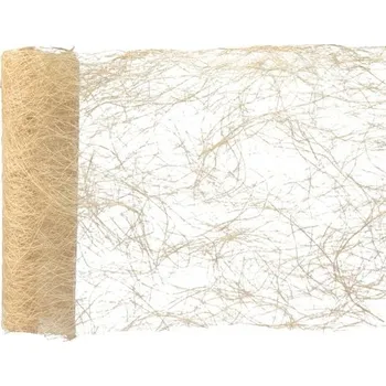 PARIS DEKORACE Stolová šerpa z kokos. vláken, ivory 30 cm x 5 m