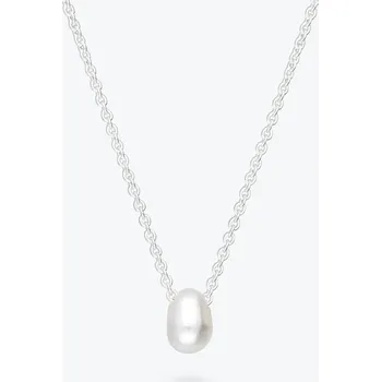 Řetízek Stříbrný řetízek s perlou Perletta - Ag925