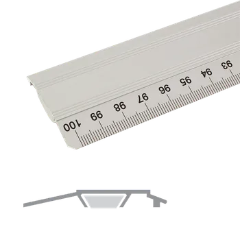 pravítka Hliníkové pravítko LENIAR OFFICE - 100 cm
