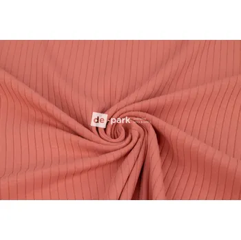 Žebrovaný úplet Mandy - broskvová