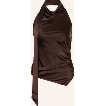 Leger Studio Dámský Top Solveig, tmavě hnědá, 38