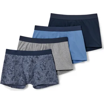 Boxerky 702139 - Tchibo - Boxerky - pro muže - vel. XXL/8 - barva: modrá/paisley