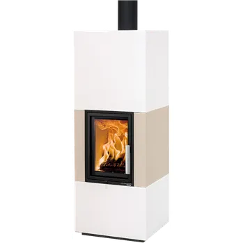 Krbová kamna Haas+Sohn Rukov s.r.o. HAAS+SOHN DACHSTEIN krbová stavebnice s krbovou vložkou MALVIK IV, 3,4-7,5 kW