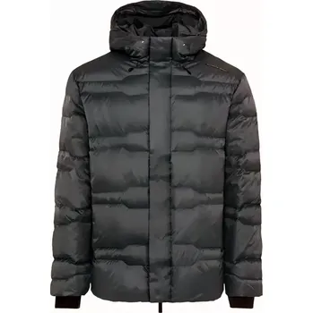 Pánská softshellová bunda PORSCHE DESIGN Padded Jacket Bunda odlehčená prošívaná s kapucí černá (Velmi lehká prémiová prošívaná bunda v běžném střihu s technologií Pertex® Quantum.)