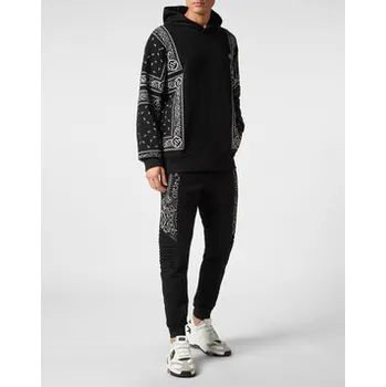 Pánská mikina PHILIPP PLEIN Mikina 22861 Černá Regular Fit XL