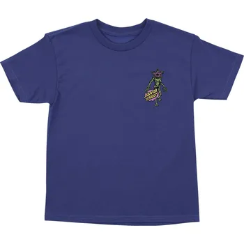 Chlapecké tričko SANTA CRUZ triko - Stranger Things Demogorgon Dot S/S Midweight T-Shirt Cobalt (159395) velikost: M