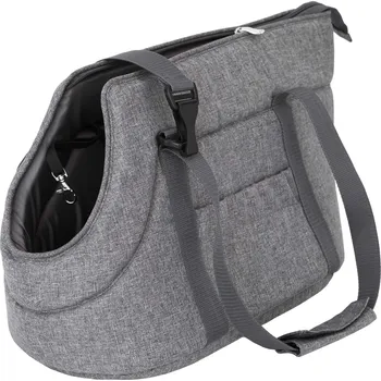 Taška pro psa a kočku DOGGY Taška pro psa cestovní - šedá ekolen VELIKOST: Pro mini/malého psa (vel. R2) - 50 x 25 cm-