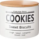 Butlers KARLTON BROS Dóza na sušenky 15 cm - bílá