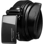 Značkový černý pánský automatický pásek (GP196)