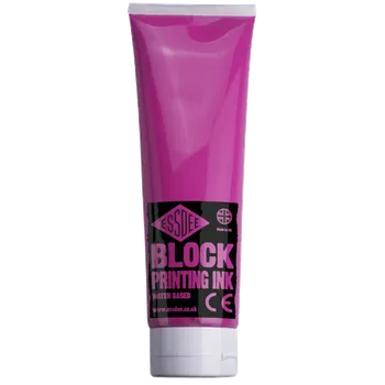 Speciální výtvarná barva ESSDEE Barva na linoryt 300ml - různé odstíny Fluorescent Pink (02)