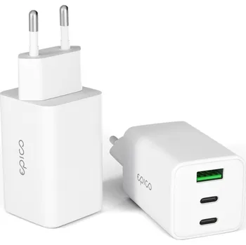 Mobilní telefon Epico UltraBoost EA40 65W GaN Wall Charger - bílá 9915101100202
