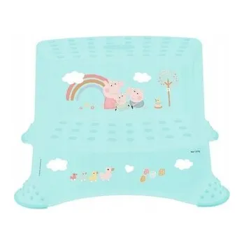 Dětské zboží KEEEPER IGOR PEPPA PIG Podest dwustopniowy antypoślizgowy seledynowy