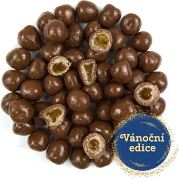 Čokoláda NUTSMAN Pomerančové želé v mléčné čokoládě - Vánoční edice Množství: 125 g