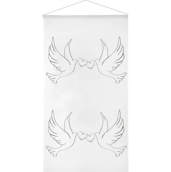 Party dekorace Závěsný svitek - Holubice