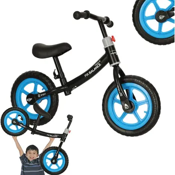 Odrážedlo Trike Fix Balance cross-country kolo černo-modré