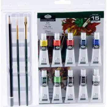 Olejová barva Olejové barvy Royal Langnickel - sada 15 ks