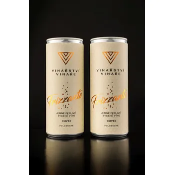 Víno Vinařství Vinaře s.r.o. Frizzante Cuvée Plech 250 ml