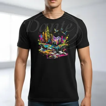 Dante Tričko Horská řeka color,2XL