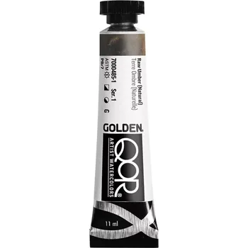 Výtvarná barva QoR Akvarelová barva 11 ml – vyberte si odstín 485 - Raw Umber (Natural) (1)