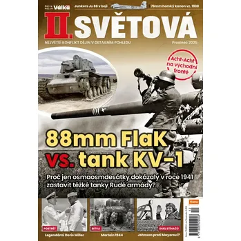 Časopis II. světová 12/2025 - 88mm FlaK vs. tank KV-1